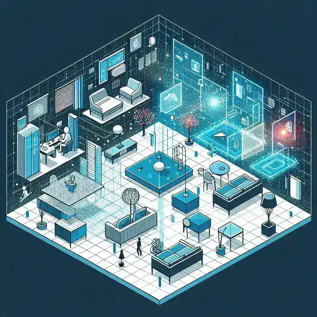 Spatial Computing Transforms Physical Spaces into Interactive Digital Environments
