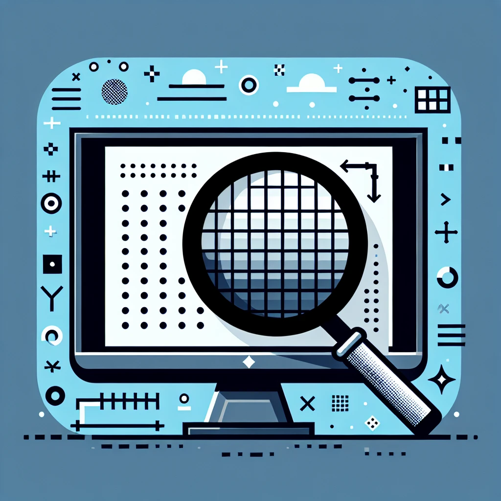 What is screen resolution in an LCD monitor?